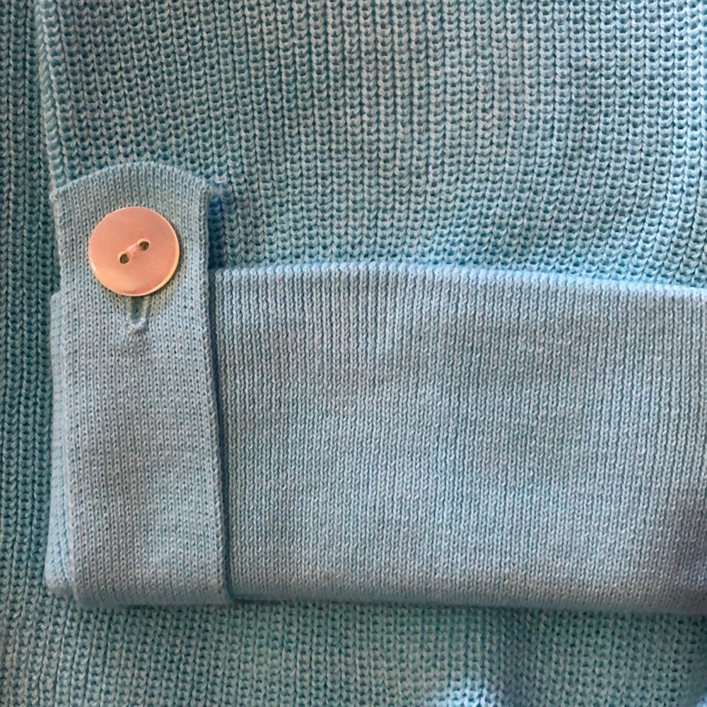 Belford Small 100% pima cotton 3/4 sleeve sweater